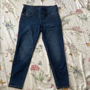 Rock & Republic Denim Rx Fever Pull On Slimming Denim Cure Sz 12M RN 130273
